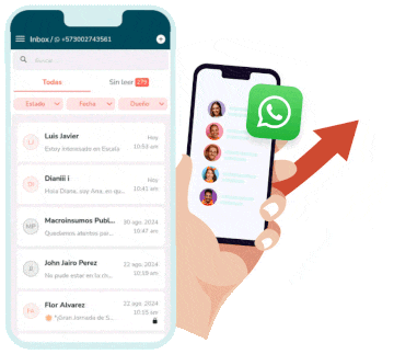 GIF integración anuncios digitales Real de los Cues