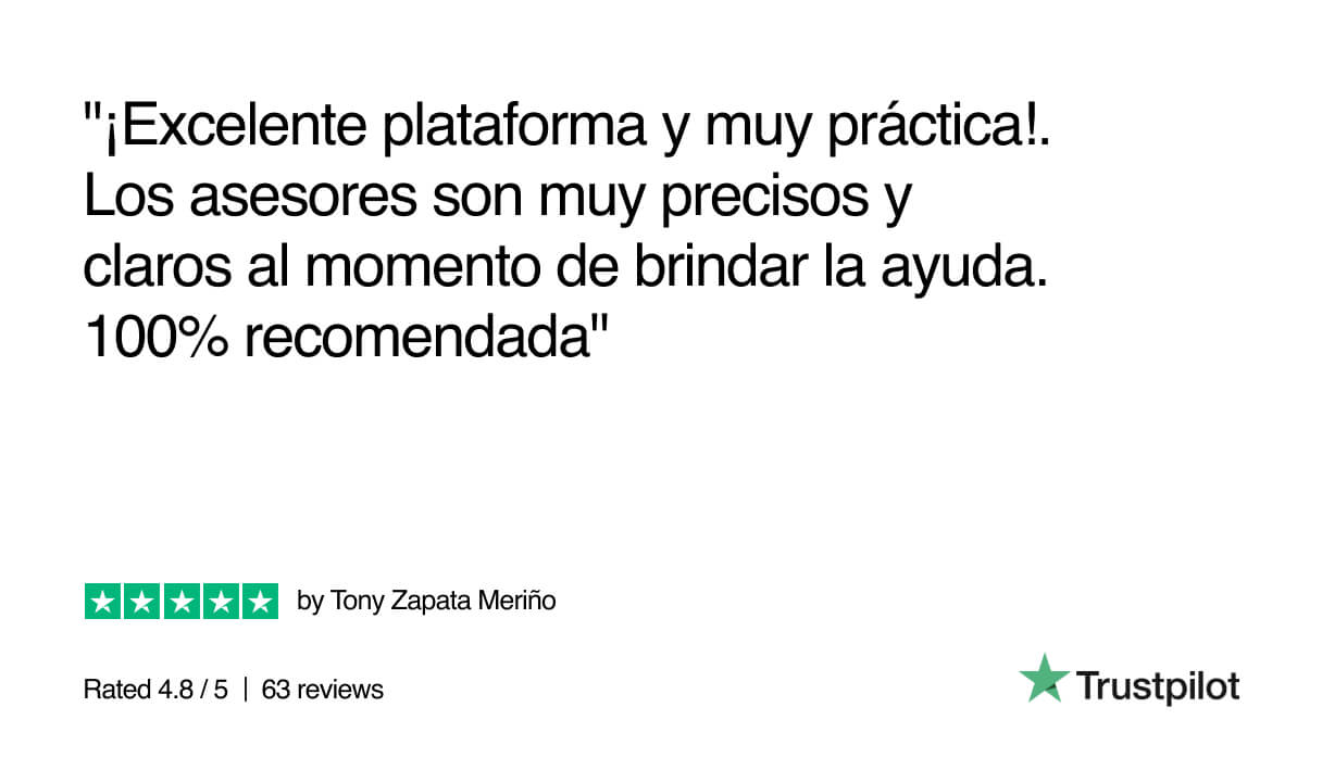 TrustPilot review