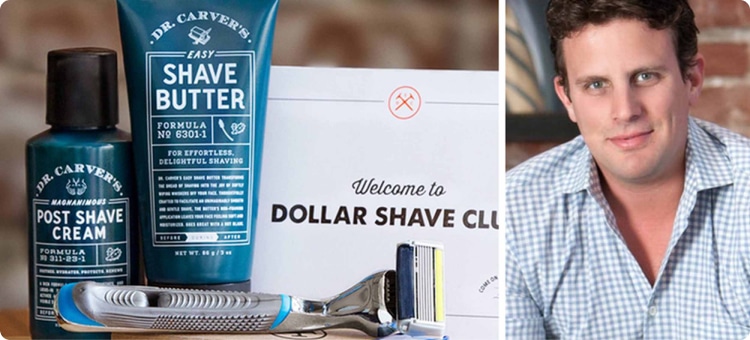 Ilustración en referencia a ONe Dollar Shaving Club como ejemplo de estrategias de publicidad que funcionan